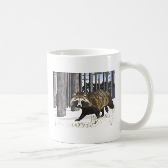 Mug Tanuki - Raccoon Chien (Droite)