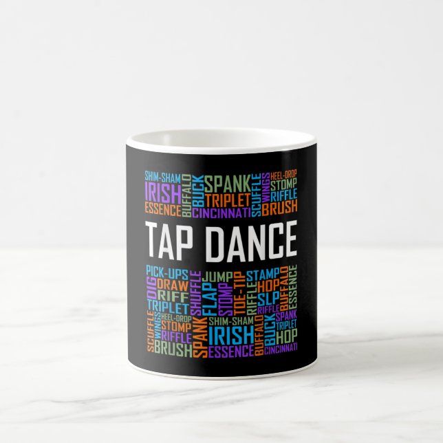 Mug Tap Dance Words Lover Tap DancerProfesseur de dans (Centre)