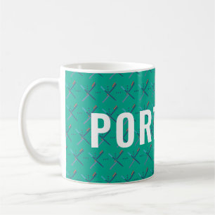 Mug Tapis aéroport PDX PORTLAND
