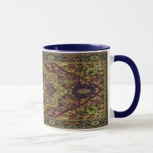 Mug Tapis de Perse en vert
