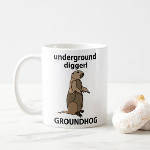 Mug Tarière de marmotte drôle