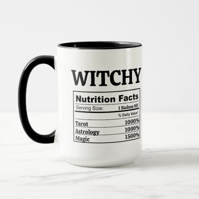 Mug Tarot Witch Astrology Lovers Feminist Liberal Gift (Gauche)