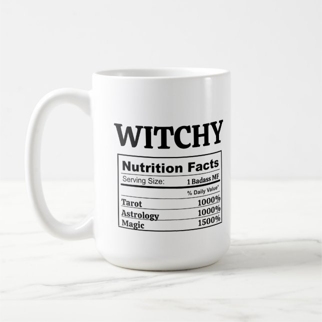 Mug Tarot Witch Astrology Lovers Feminist Magic (Gauche)