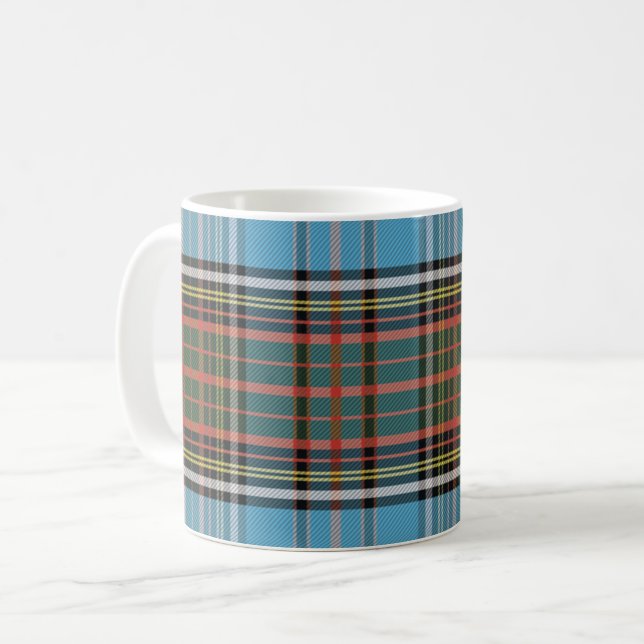 Mug Tartan Clan Anderson Plaid (Devant gauche)