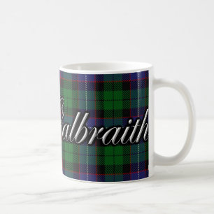 Mug Tartan de classique de Galbraith de clan