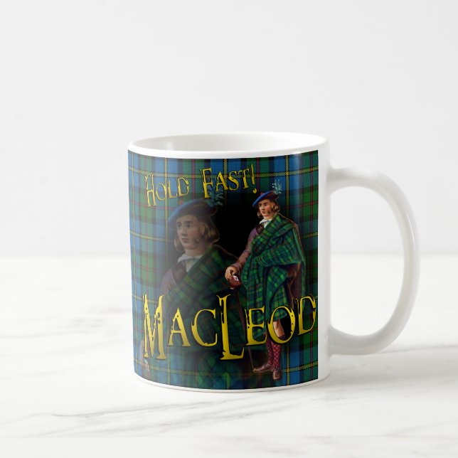 Mug Tartan écossais de MacLeod de clan (Droite)