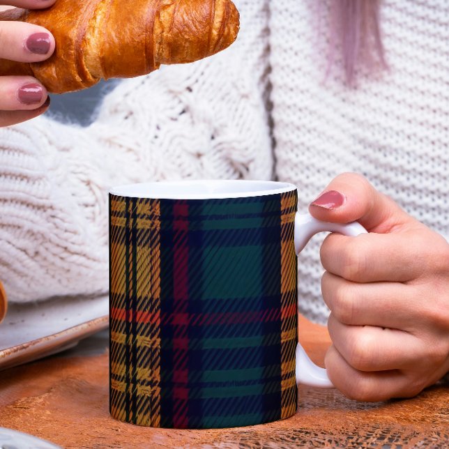 Mug Tartan intemporel (Créateur téléchargé)