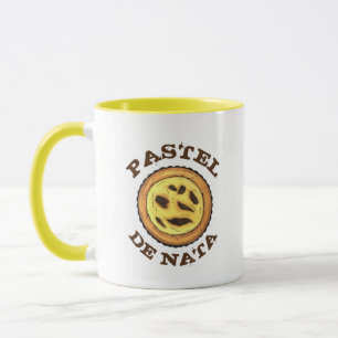 Mug Tarte à l'oeuf de garde portugaise Pastel Pastéis 