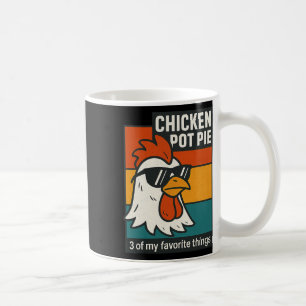 Mug Tarte au poulet cool humour rétro drôle 