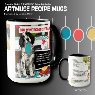 Mug TARTE DE WINSTONS COTTAGE  Recette du Muse Art
