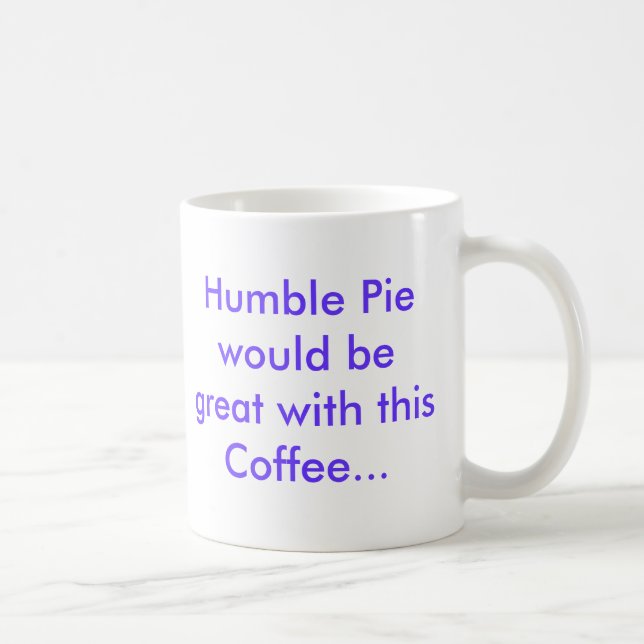 Mug Tarte et café humbles (Droite)