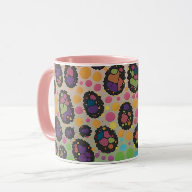Mug Tasse,abstraite  (Devant gauche)
