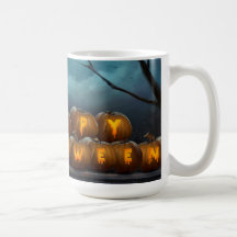 Tasse/citrouille de Halloween