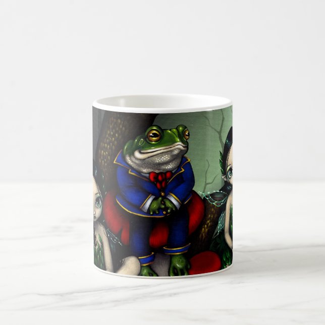 Mug "Tasse de la grenouille belle" (Centre)