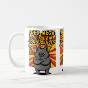 Mug "Tasse Drôle de Pizza – Tranche de Bonheur pour le