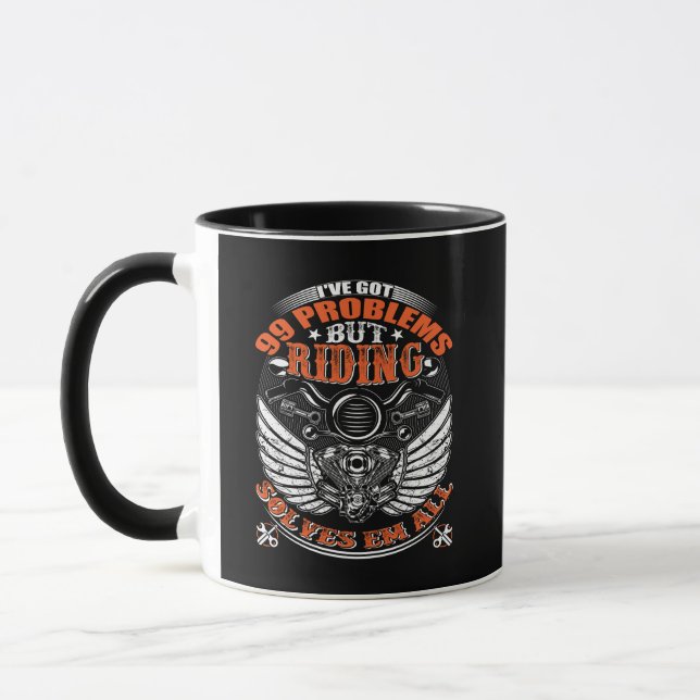 Mug Tasse für Motorradfans (Links)