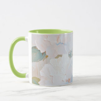 Mug Tasse, Image aquarelle abstraite d'hortensia