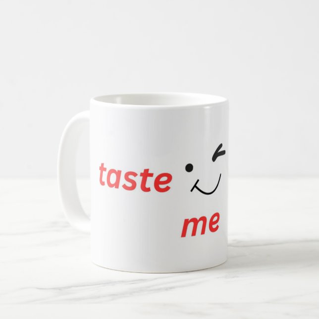 Mug taste me (Devant gauche)