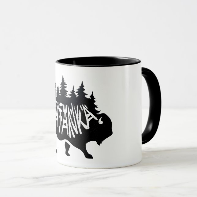 Mug Tatganka amérindienne (Devant droit)
