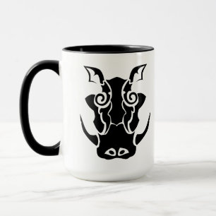Mug Tatouage Tribal Style Tête de caisse