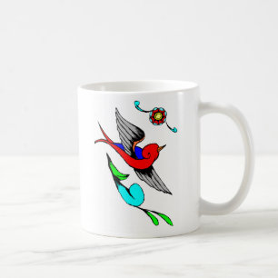 Mug Tatouage vintage de moineau