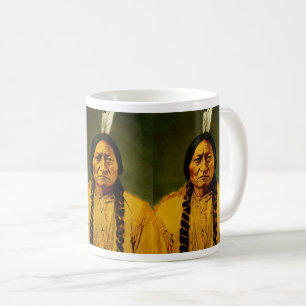 Mug Taureau à trois places Amérindiens Chef