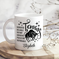 Taurus Zodiac Horoscope Nom personnalisé