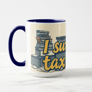 Mug Tax Season Survival Funny Accountant Coffee
