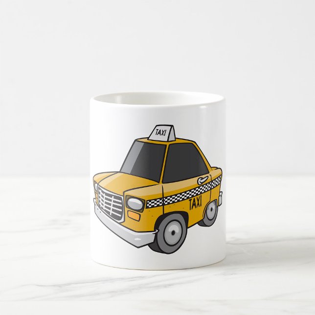 Mug Taxi jaune (Créateur téléchargé)
