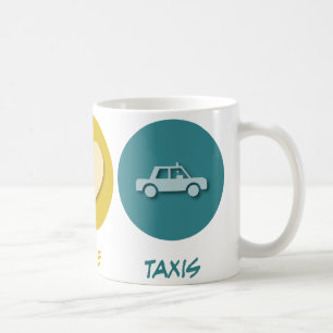 Mug Taxis d'amour de paix