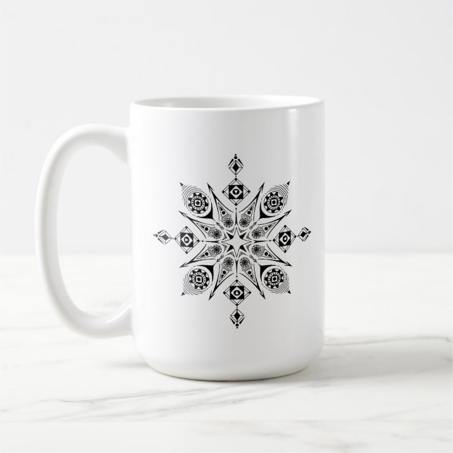 Mug Taza con mandala (Gauche)