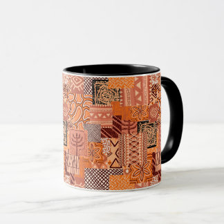 Mug Taza de Cafe African Collage