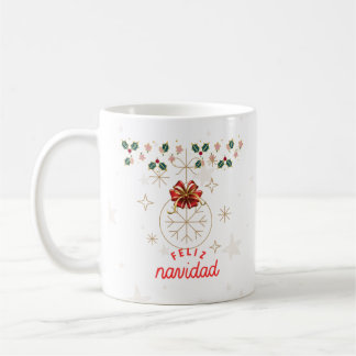 Mug "Taza de café con diseño navideño elegante"