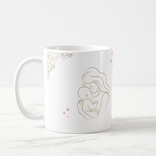 Mug Taza De Café Mom’s Love, a Gift from Heaven – (Gauche)