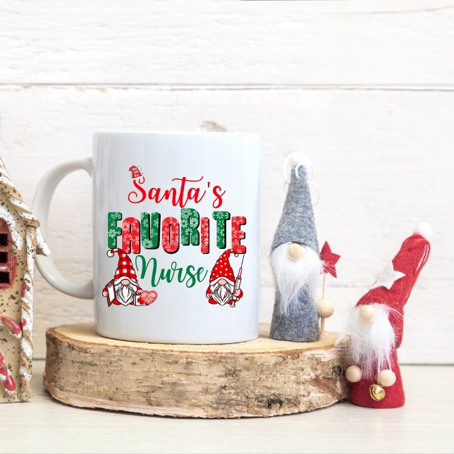 Mug Taza de navidad para enfermera  (Créateur téléchargé)
