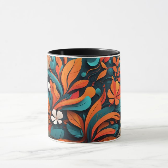 Mug Taza Decorativa Arte Simbólico Transformación (Centre)
