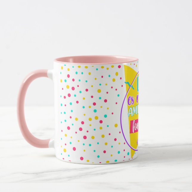 Mug Taza en Colores Combinados (Gauche)