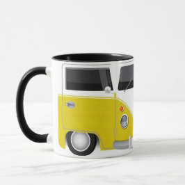 Mug Taza Kombi Amarilla Retro – Furgoneta Vintage Esti