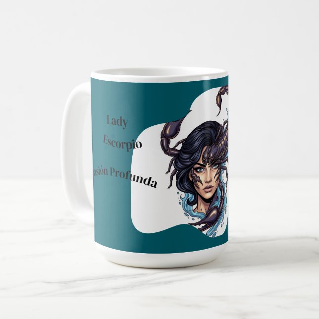 Mug Taza Lady Escorpio (Devant gauche)