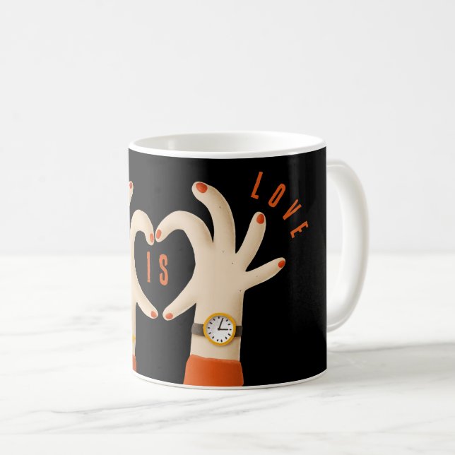 Mug Taza Love is Love (Devant droit)