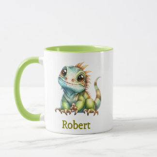 Mug Taza para niños personalizada con diseño de animal