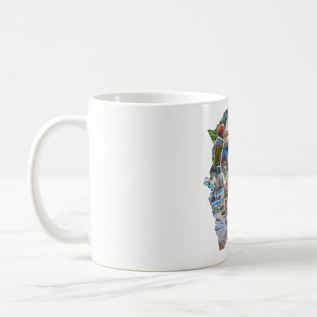 Mug Taza recuerdo de Bolivia (Gauche)