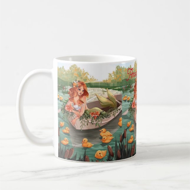 Mug Taza Sirena. Amo ser sirena (Gauche)
