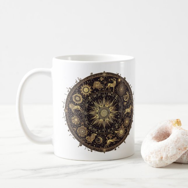 Mug Taza zodiacal (Avec donut)