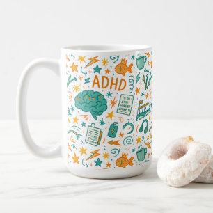 Mug TDAH : Magnifiquement distrait