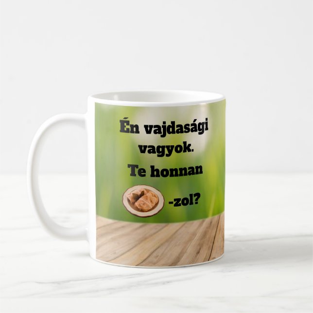 Mug Te honnan SZÁRMA-zol? bögre (Gauche)