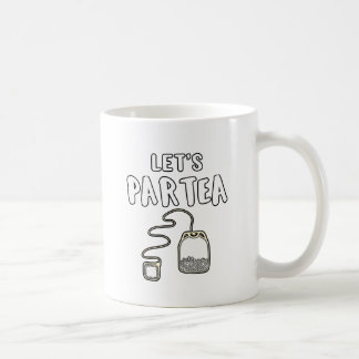 Mug Tea Lover Gift Party Let's Partea Gift