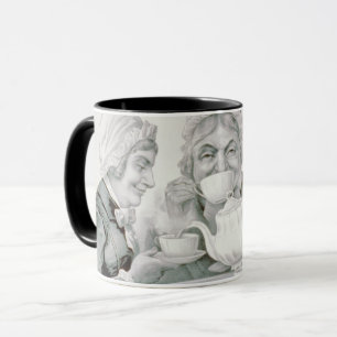Mug Tea Party vintage, une coupe qui applaudit