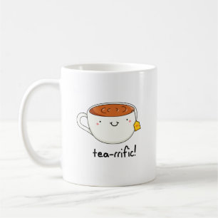 Mug Tea-rrific Funny Cup De Thé Pun