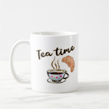 Tea time Mug, thé party mag, thé fête accessoires
